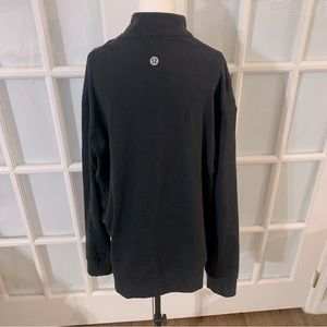 LULULEMON STRETCHY FULL ZIP CHEST ZIP POCKET MEN'S SWEATSHIRT JACKET SIZE XXL